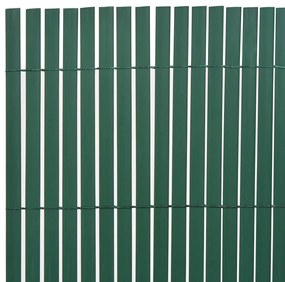 Cerca de jardim dupla face 90x400 cm verde
