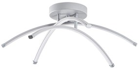 Chandelier Ledbanana – Cinzento – 57 cm x 20 cm x 57 cm