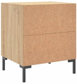 Mesa cabeceira 40x35x47,5 cm derivados madeira carvalho sonoma