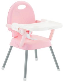 Cadeira refeição para bebé 3 em 1 Spoony Rosa