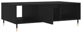 Mesa de centro 104x60x35 cm derivados de madeira preto