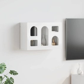 vidaXL Armário suspenso Branco Brilhante 60 x 20 x 40 cm