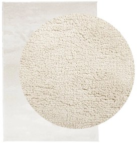 Tapete de pelo curto OVIEDO 160x230 cm bege