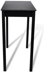 Mesa de bar com 4 cadeiras de bar preto