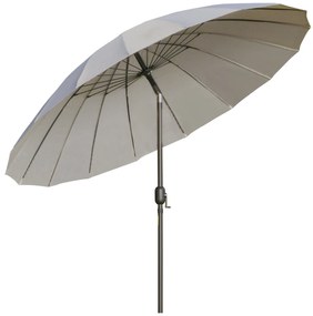 Chapéu de Sol de Jardim Ø2,5x2,4 m Chapéu de Sol de Terraço com Manive
