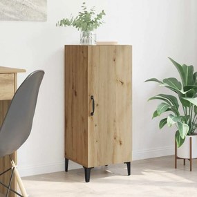 vidaXL Buffet Carvalho Artesanal 34,5 x 34 x 90 cm Madeira processada