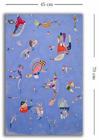 Tela Decorativa 4570KANDINSKY033 – Multicolor – 45 x 70 cm
