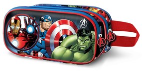 Estojo 3D Vingadores 22X9.5X8Cm