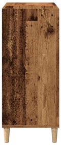 Armário para discos 84,5x38x89 cm deriv. madeira madeira velha