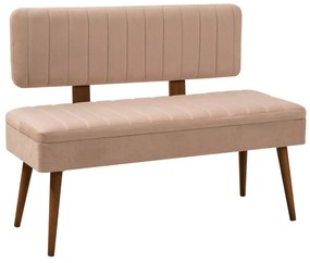 Conjunto de Mesa de Jantar Extensível e Cadeiras Vina – Nogueira – Mes