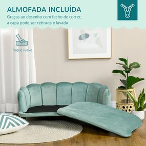 PawHut Sofá para Cães Médios Sofá Cama para Animais de Estimação Estof