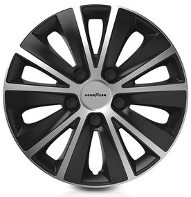 Tampas de Jantes Goodyear Monaco Preto Prateado 16