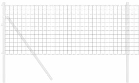 Cerca Euro Cinza 0,6x10 m Aço