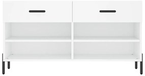 Banco sapateira 102x35x55 cm derivados de madeira branco