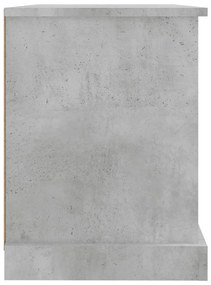 Móvel p/ TV 73x35,5x47,5cm madeira processada cinzento cimento