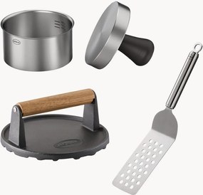 Conjunto de grelhados para hambúrgueres Charlie, conjunto de 3