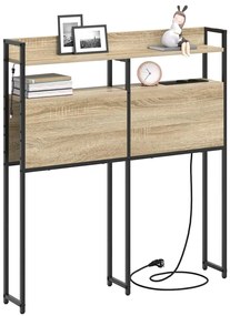 Cabeceira de armazenamento Carvalho Sonoma 100 cm