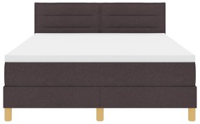 Cama Box com Colchão Castanha 140x190 cm Tecido