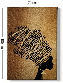 Pintura Decorativa em Tela 10629836844 – Multicolor – 70 x 100 cm