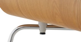 Conjunto de 4 cadeiras de cozinha e sala de jantar Pepe 43 x 87 x 47 cm Cor Carvalho