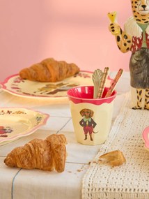 Copo NATHALIE LÉTÉ 250 ml para crianças rice vermelho