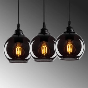 Chandelier Smoked – Fume – 65 x 65 cm