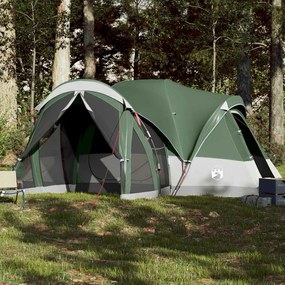 Tenda familiar tipi para 8 pessoas impermeável verde