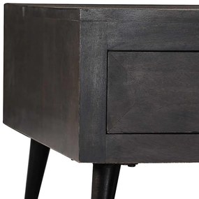 Mesa de centro madeira de mangueira maciça 100x60x35 cm