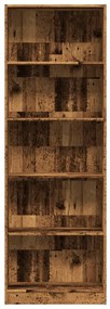 Estante 60x24x176 cm derivados de madeira madeira velha