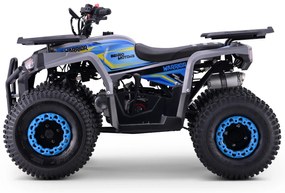 Moto 4 gasolina crianças Motors WARRIOR 125cc Azul