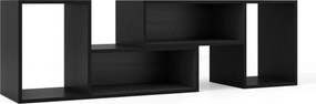 Móvel de TV de 2 peças para sala design inteligente 50/55/60 polegadas Preto