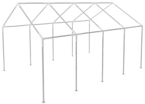 vidaXL Estrutura para tenda 8 x 4 m aço