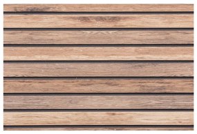 Painéis de parede 3D 5 pcs 100x50 cm EPS castanho-claro
