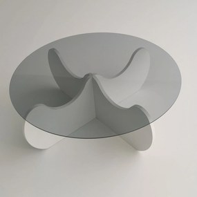 Mesa de Café Himalayas - Branca - 90x30x90 cm