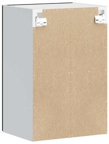 Armário de parede de cozinha com porta de vidro Porto preto