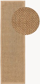 Passadeira em sisal de pelo curto Greta