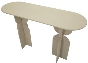 MESA CONSOLA DUNE 120X40X75,5 CM CREME