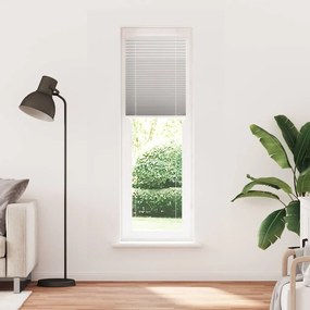 vidaXL Cinzento Luz Plissada Cega 55x200 cm Largura Tecido 54,4 cm