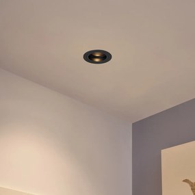 Foco embutido moderno Cinza-escuro GU10 50mm Redondo Inclinável - Chuck