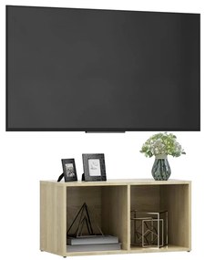 Móvel de TV 72x35x36,5 cm derivados de madeira carvalho sonoma