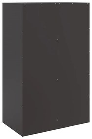 Aparador 67x39x107 cm aço preto
