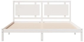 Cama extra longa sem colchão 200x220 cm madeira maciça