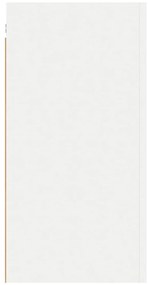 Móveis de TV 2 pcs 30,5x30x60 cm derivados de madeira branco