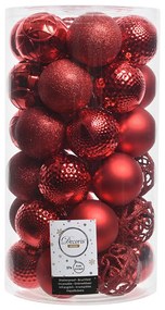 Bolas de Natal Decoris Vermelho