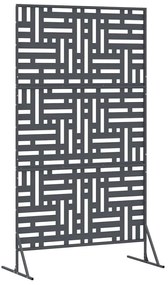Tela de Privacidade Antracite 100x50x180 cm em Aço
