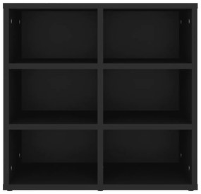 Sapateiras 2 pcs 52,5x30x50 cm preto