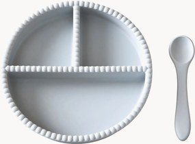 Conjunto de jantar para crianças em silicone Bubble, conjunto de 2