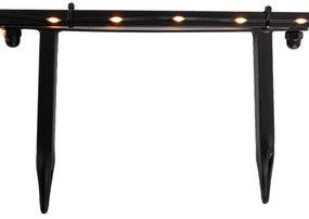 Holofote de Árvore de Natal Preto 71cm incl. LED IP44 - Kas
