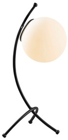 Candeeiro de Mesa Yay – Preto/Branco – 23 x 18 cm