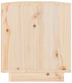 Móvel de TV 110x34x40 cm madeira de pinho maciça